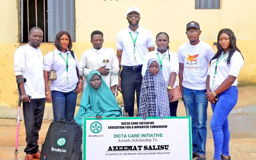 Azeemat Salisu’s Journey Begins: Dicta Care Initiative Awards Full Scholarship